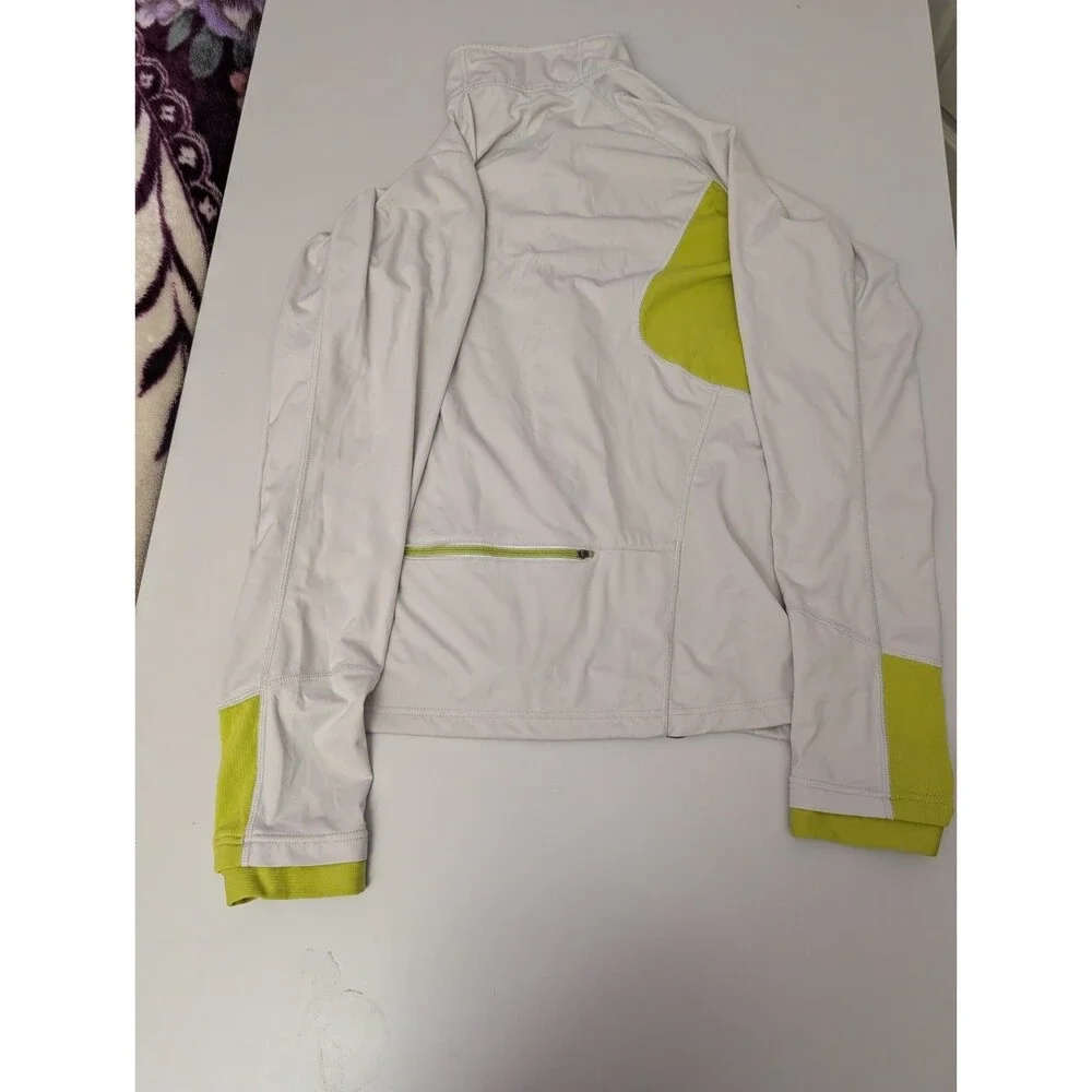 Patagonia Integral Jacket Mens Gray Power Dry Full Zip Running Cycle 22.5x27